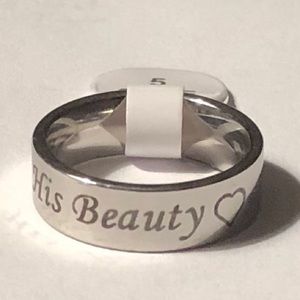 His Beauty with Heart Ring